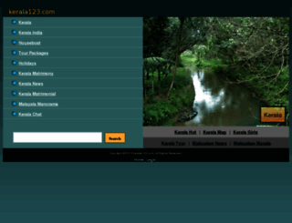 kerala123.com screenshot
