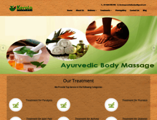 keralaayurvedadhanbad.com screenshot