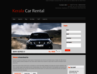 keralacarrental.org screenshot