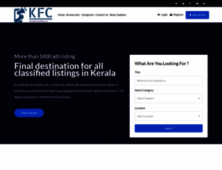 keralafreeclassifieds.com screenshot