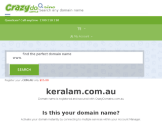 keralam.com.au screenshot