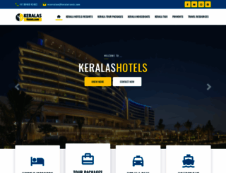 keralashotels.com screenshot