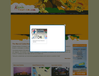 keralatourism.com screenshot