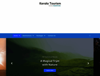 keralatourism.travel screenshot