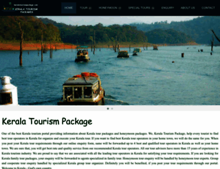 keralatourismpackage.com screenshot