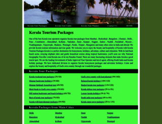 keralatourismpackages.org screenshot
