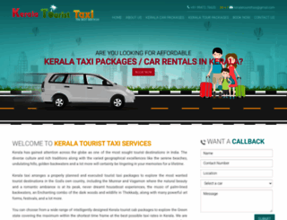 keralatouristtaxi.com screenshot