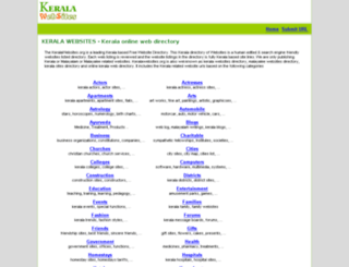 keralawebsites.org screenshot