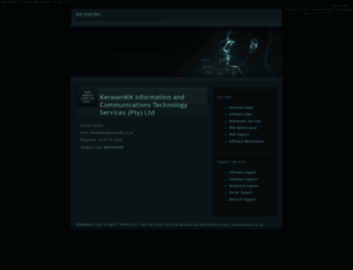 kerasenkn.co.za screenshot