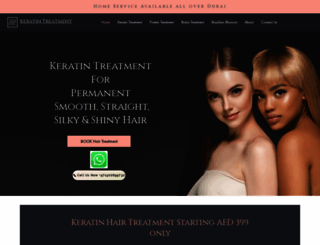 keratintreatment.ae screenshot