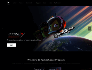 kerbalspaceprogram.com screenshot