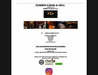 kerberlumber.com screenshot