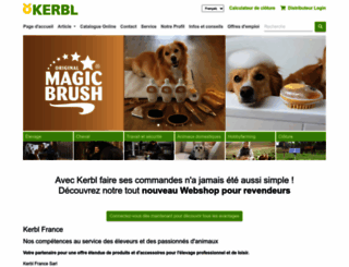 kerbl.fr screenshot