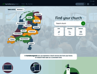 kerkdienstgemist.nl screenshot