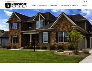 kerkhoffhomes.com screenshot