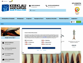 kerklau.nl screenshot
