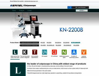 kernelcolposcope.com screenshot