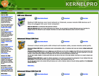 kernelpro.com screenshot