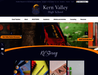 kernvalley.kernhigh.org screenshot