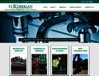 kerriganplumbing.com screenshot