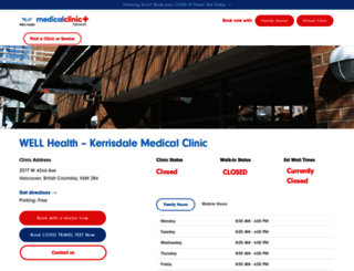 kerrisdalemedical.com screenshot