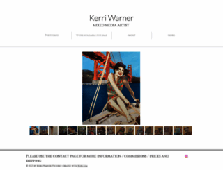 kerriwarner.com screenshot