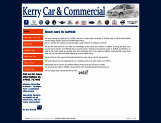 kerrycarandcommercial.co.uk screenshot