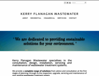 kerryflanaganwastewater.com.au screenshot