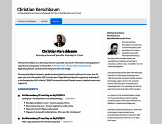 kerschbaum.com screenshot