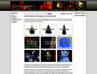 kerstboomkunst.nl screenshot