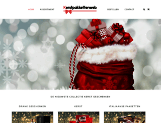 kerstpakkettenweb.nl screenshot