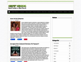 kesfetkendini.com screenshot