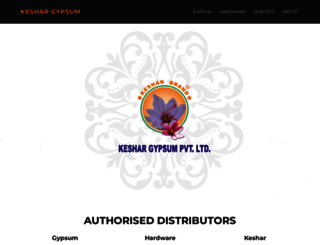 keshargypsum.com screenshot