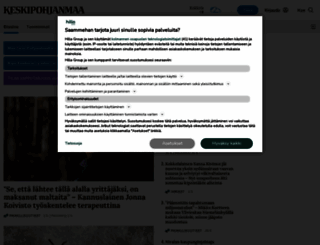 keskipohjanmaa.fi screenshot