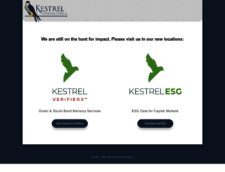 kestrel-inc.com screenshot