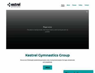 kestrelgymnasticsgroup.co.uk screenshot