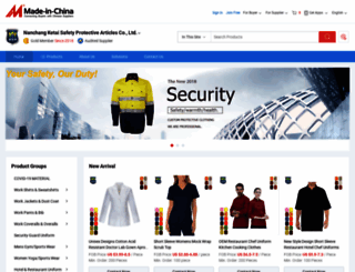 ketaiworkwear.en.made-in-china.com screenshot
