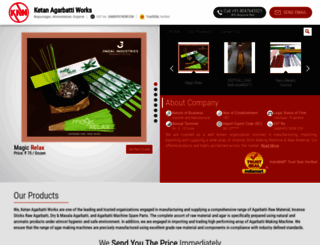 ketanagarbattiworks.com screenshot
