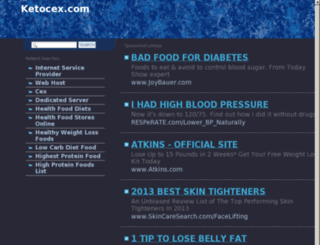 ketocex.com screenshot