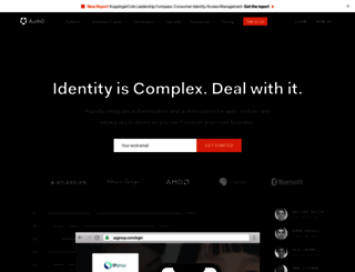 ketoconnect.auth0.com screenshot
