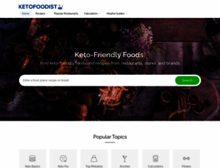 ketofoodist.com screenshot