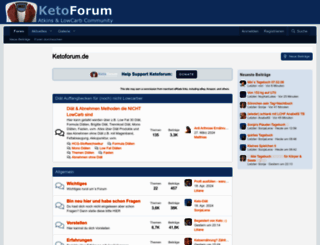 ketoforum.de screenshot