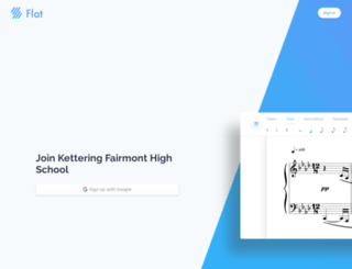 kettering-fairmont-high-school.flat.io screenshot