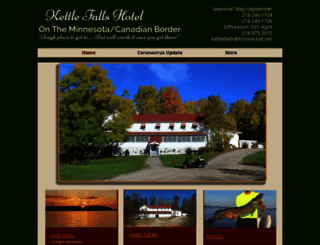 kettlefallshotel.com screenshot