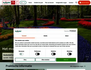 keukenhof.nl screenshot