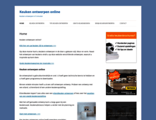 keukenontwerpenonline.nl screenshot