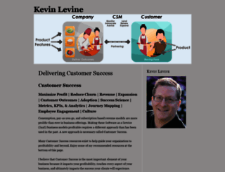 kevin-levine.com screenshot
