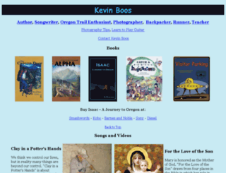 kevinboos.com screenshot