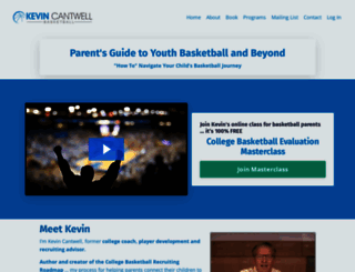 kevincantwellbasketball.com screenshot