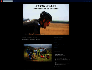 kevinevansracing.blogspot.com screenshot